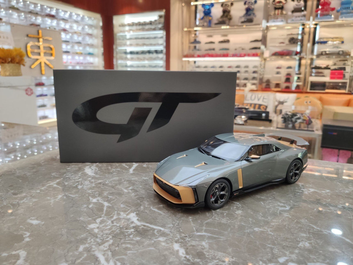 GT Spirit Nissan GTR 5 50 1:18 Grey - immagine 1