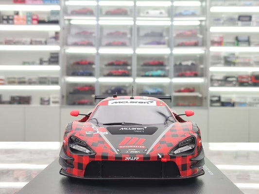 TopSpeed McLaren 720S Evo Pfaff Motorsports Plaid 1:18 - immagine 2