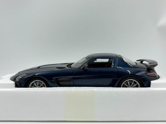 Scale Model Minichapms Mercedes-BenzSLS AMG Series 1:18 Black - immagine 2