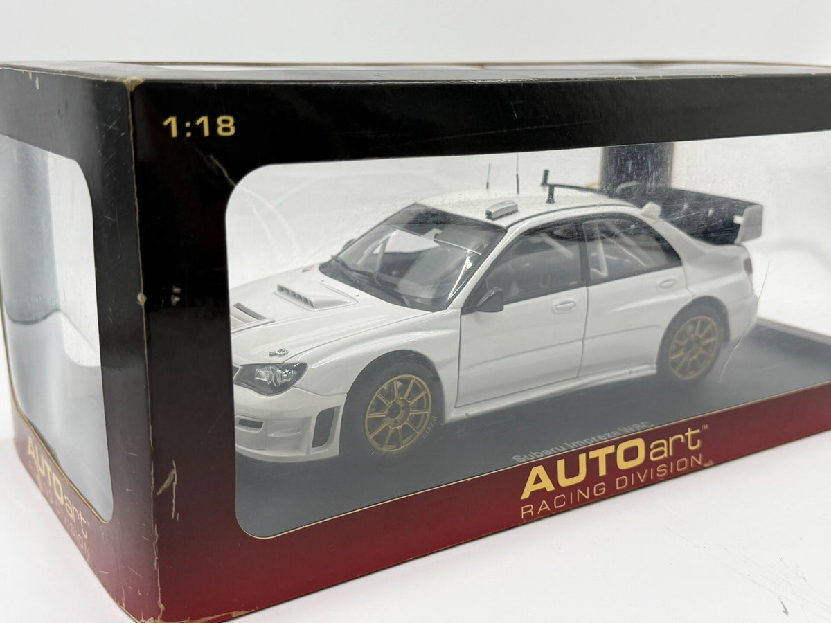AUTOart SUBARU IMPREZA WRC 2006 1:18 White - immagine 6