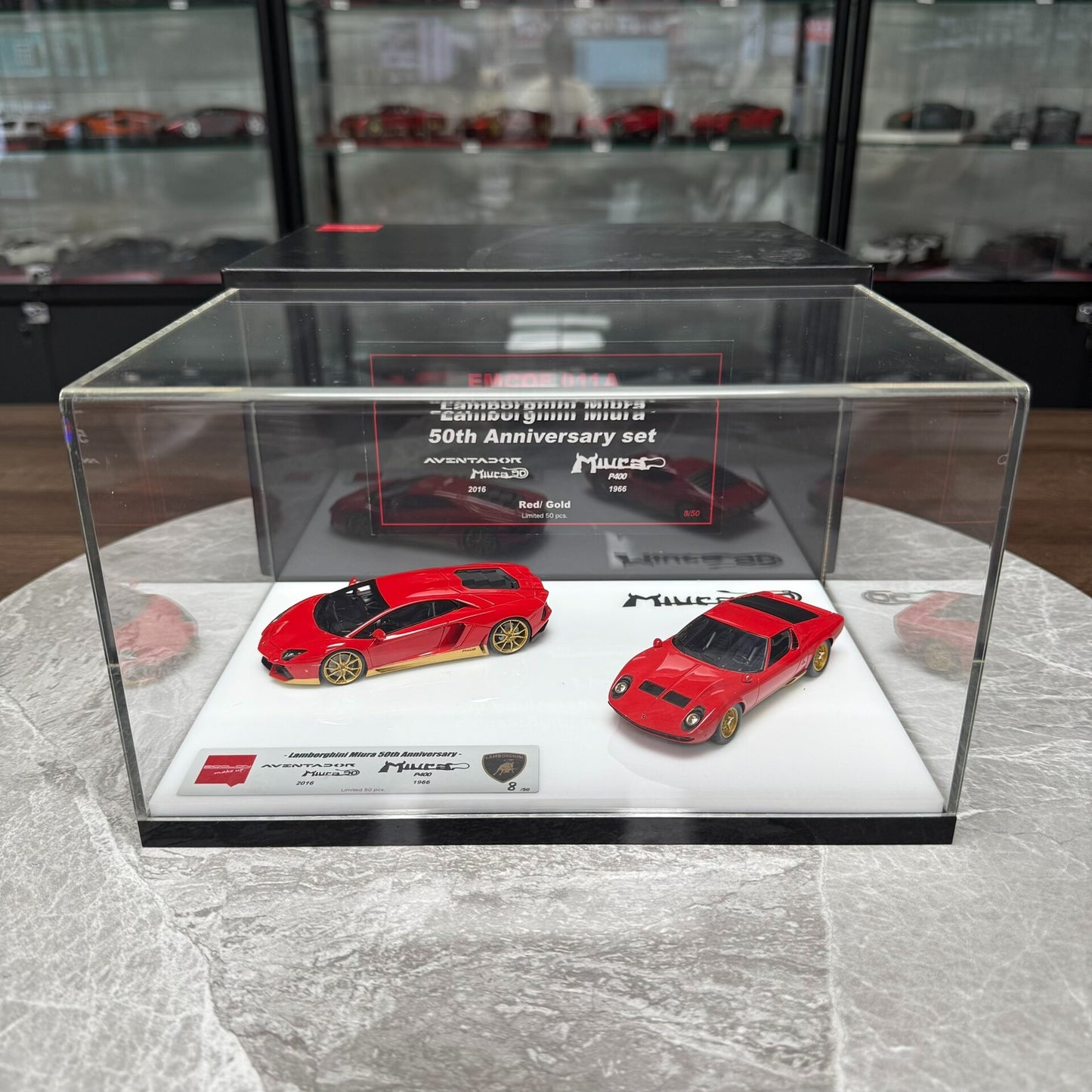 Make Up Lamborghini MIURA 1:43 Resin Model image 6