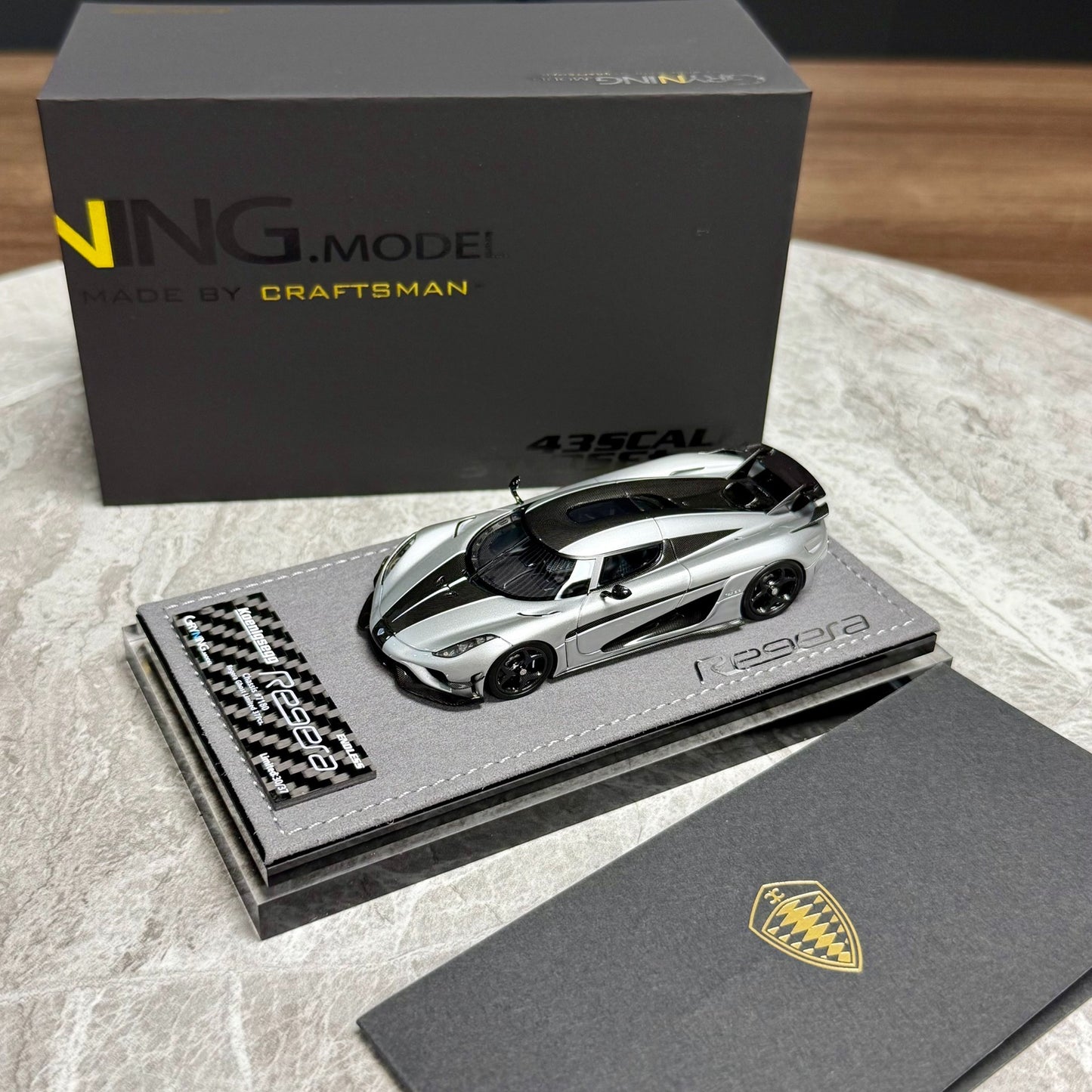 Gryning Koenigsegg Regeara 1:43 Resin Model image 9