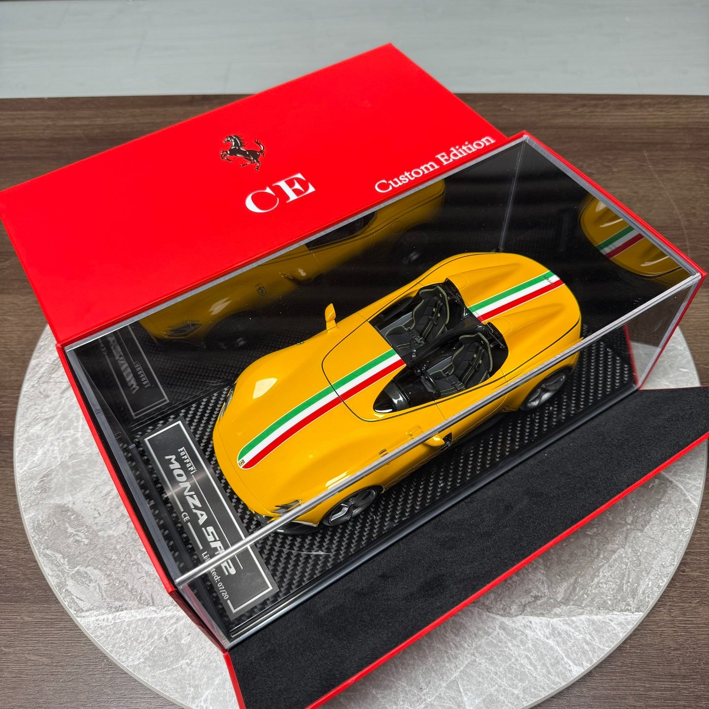CE Ferrari Monza SP2 1:18 Resin Model image 9
