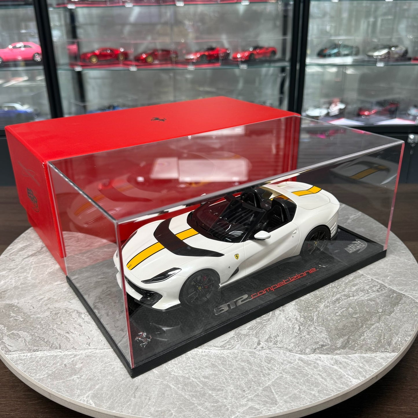 BBR Ferrari 812 Competizione A 1:18 Resin Model image 9