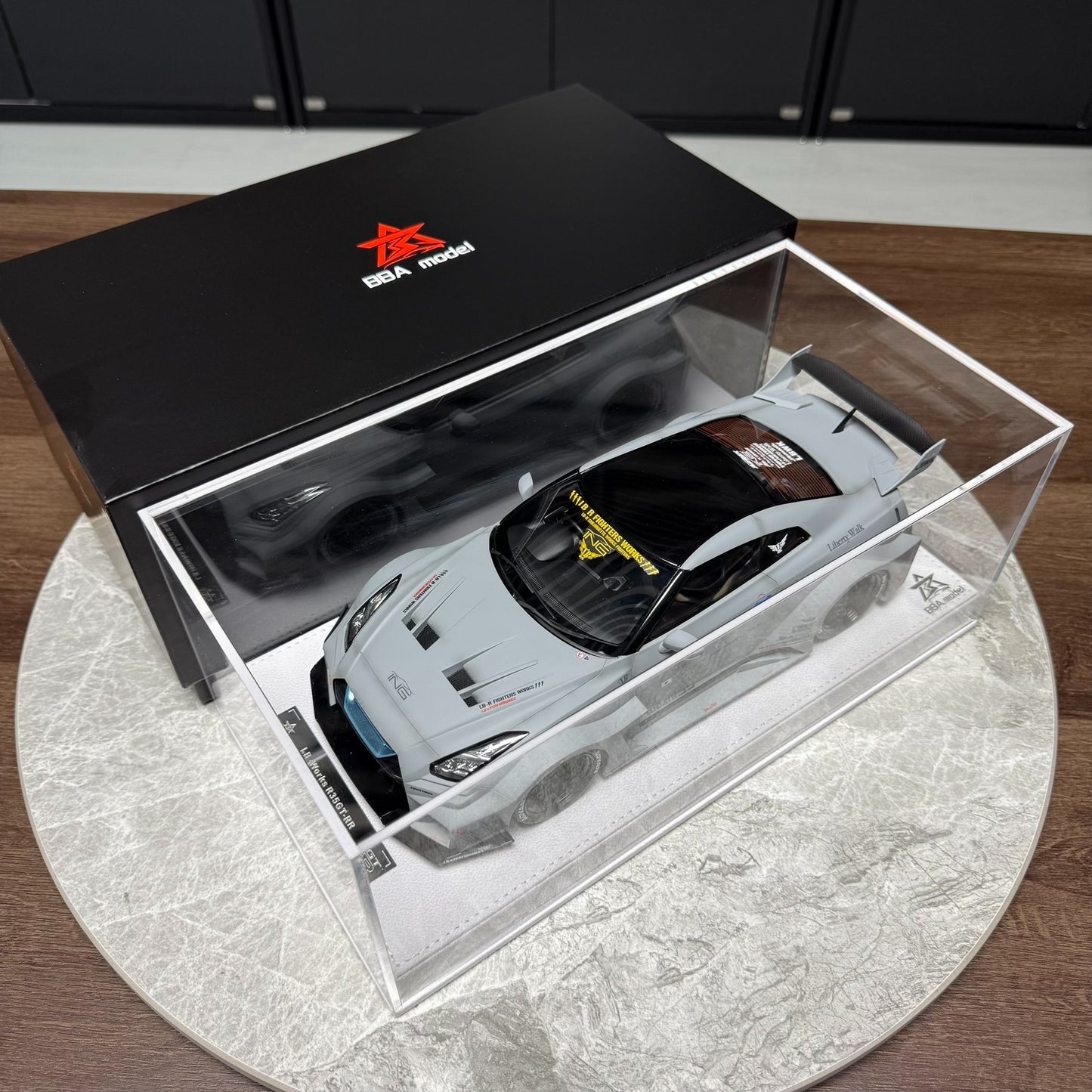 BBA Model Nissan GT-R 35GT-RR L 1:18 Resin Model image 9