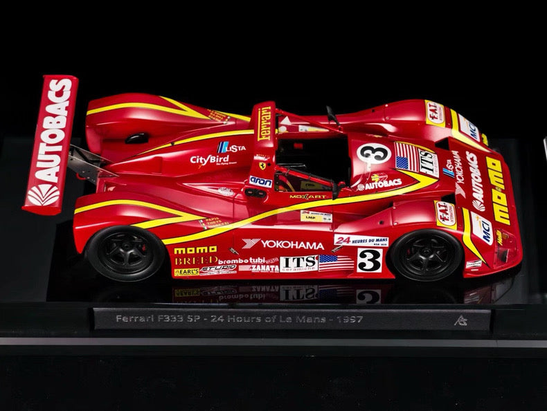 Amalgam 1/18 Ferrari 333 SP Le Mans 1997 #3 Resin Model