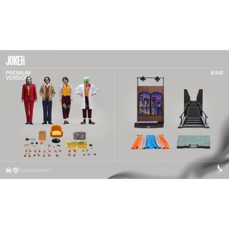 INART 1/6 Joker Ultimate Four-Figure Set (Deluxe Edition)