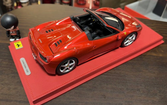 BBR 1/18 Ferrari 458 Spider Enzo Red Limited 20 Resin Model 12/20