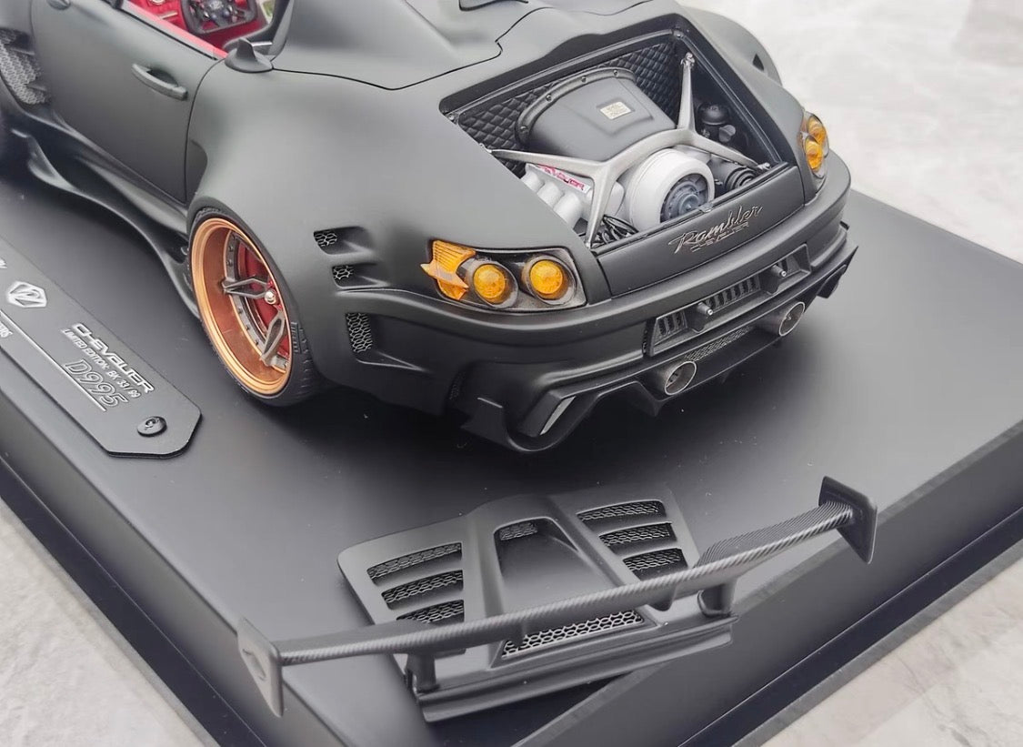 Dreamwalkers 1/18 Porsche Chevalier D995 Black Resin Model