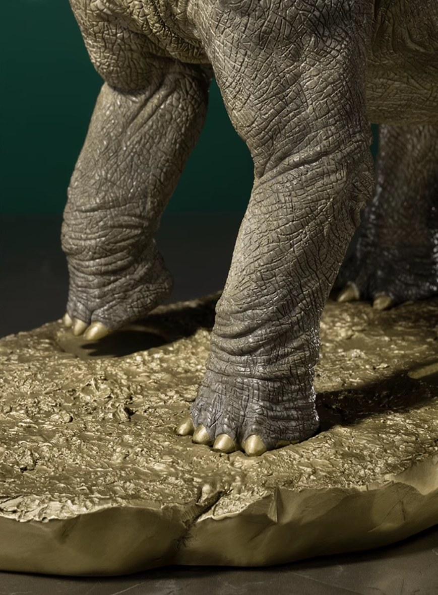 Statua in ottone di Brachiosauro TONGSHIFU 1/8 Jurassic World Ltd 500 n. 001