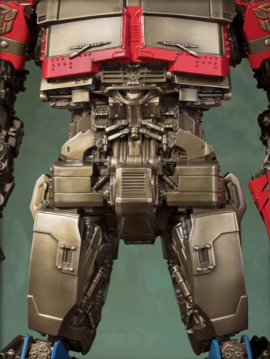 Statua in ottone di Optimus Prime di TONGSHIFU Transformers con licenza Ltd 3999 completamente in metallo