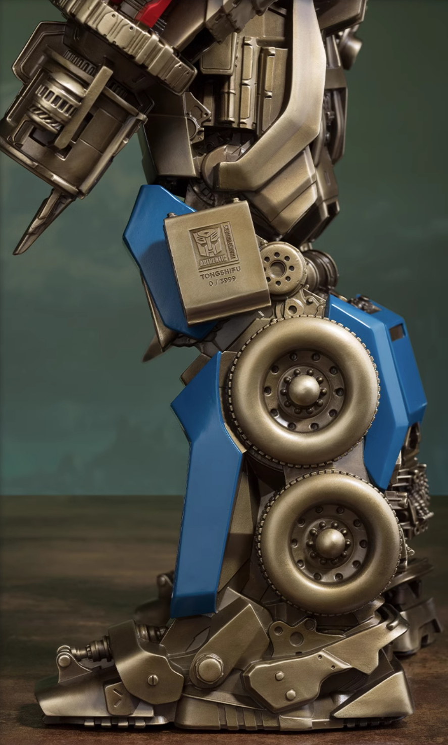 TONGSHIFU Optimus Prime Brass Statue Transformers Licensed Ltd 3999 Full Metal