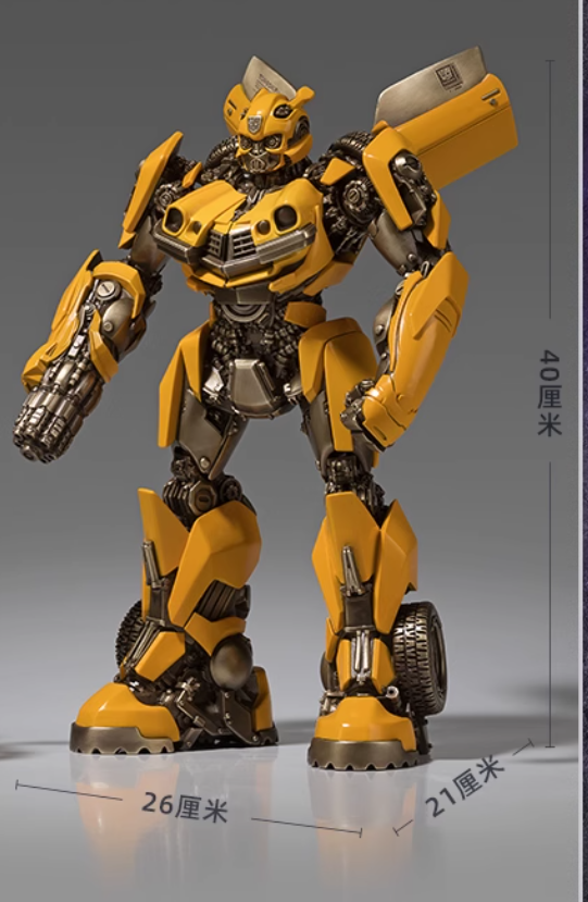 TONGSHIFU Bumblebee Brass Statue Transformers Licensed Full Metal Limited x3999(7kg)