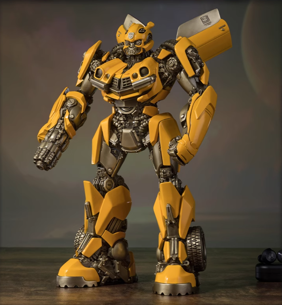 TONGSHIFU Bumblebee Brass Statue Transformers Licensed Full Metal Limited x3999(7kg)