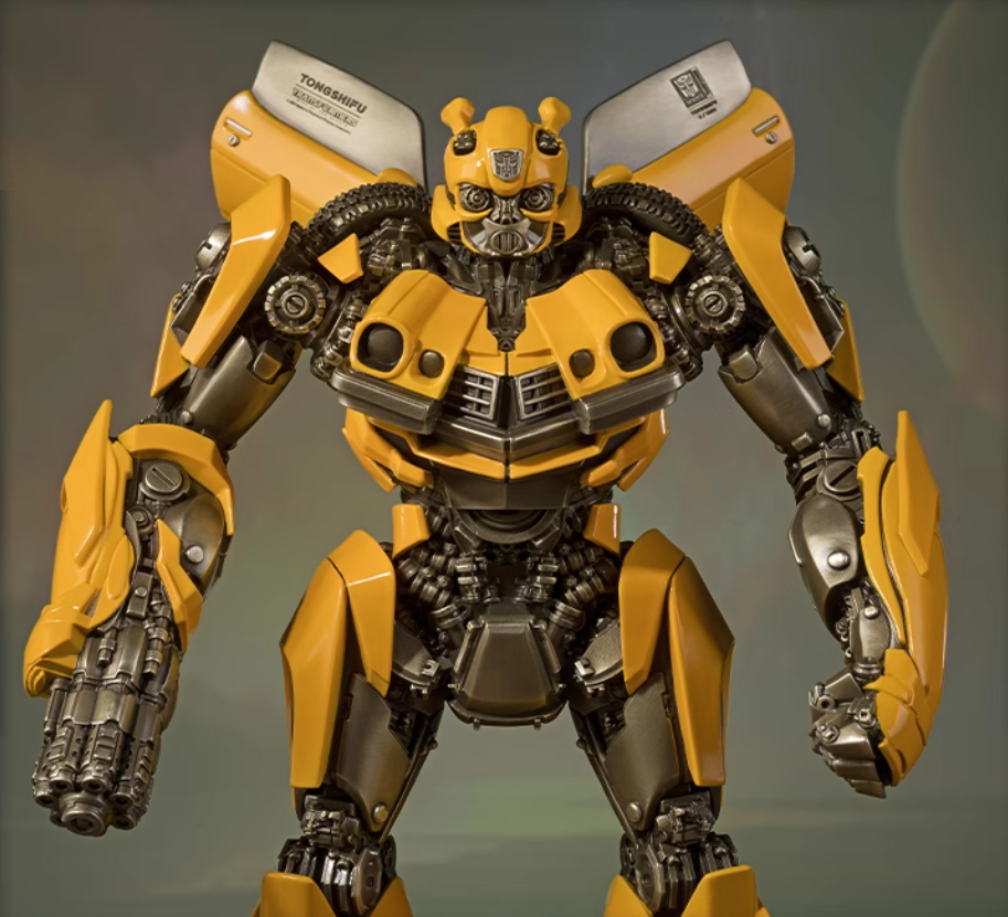 TONGSHIFU Bumblebee Brass Statue Transformers Licensed Full Metal Limited x3999(7kg)
