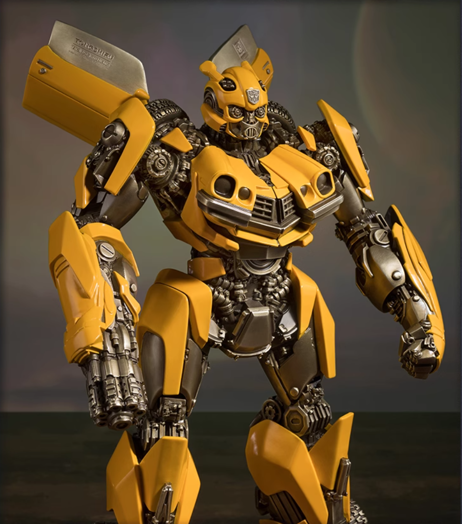 TONGSHIFU Bumblebee Brass Statue Transformers Licensed Full Metal Limited x3999(7kg)