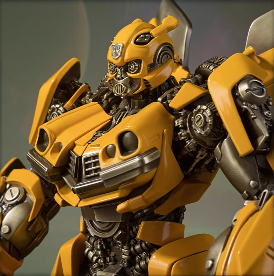 TONGSHIFU Bumblebee Brass Statue Transformers Licensed Full Metal Limited x3999(7kg)