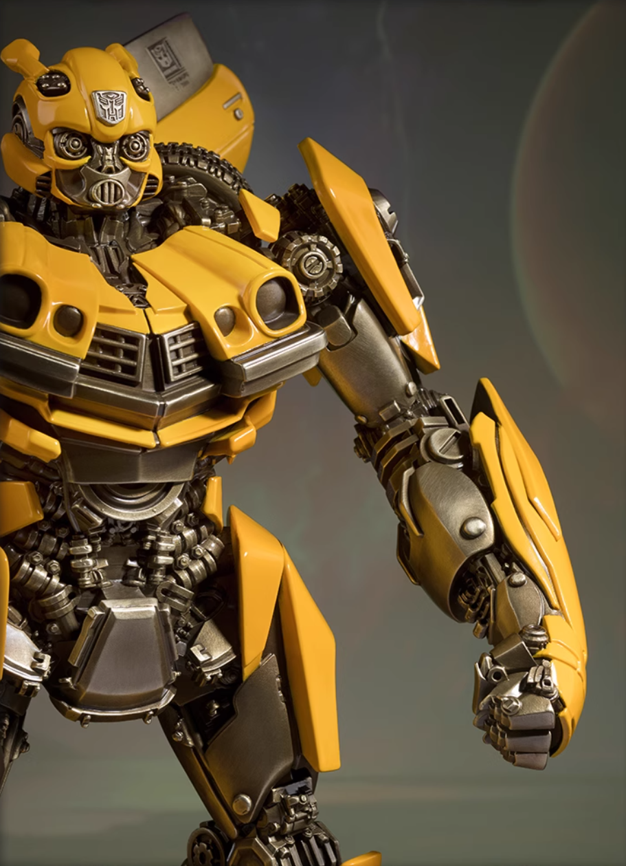 TONGSHIFU Bumblebee Brass Statue Transformers Licensed Full Metal Limited x3999(7kg)