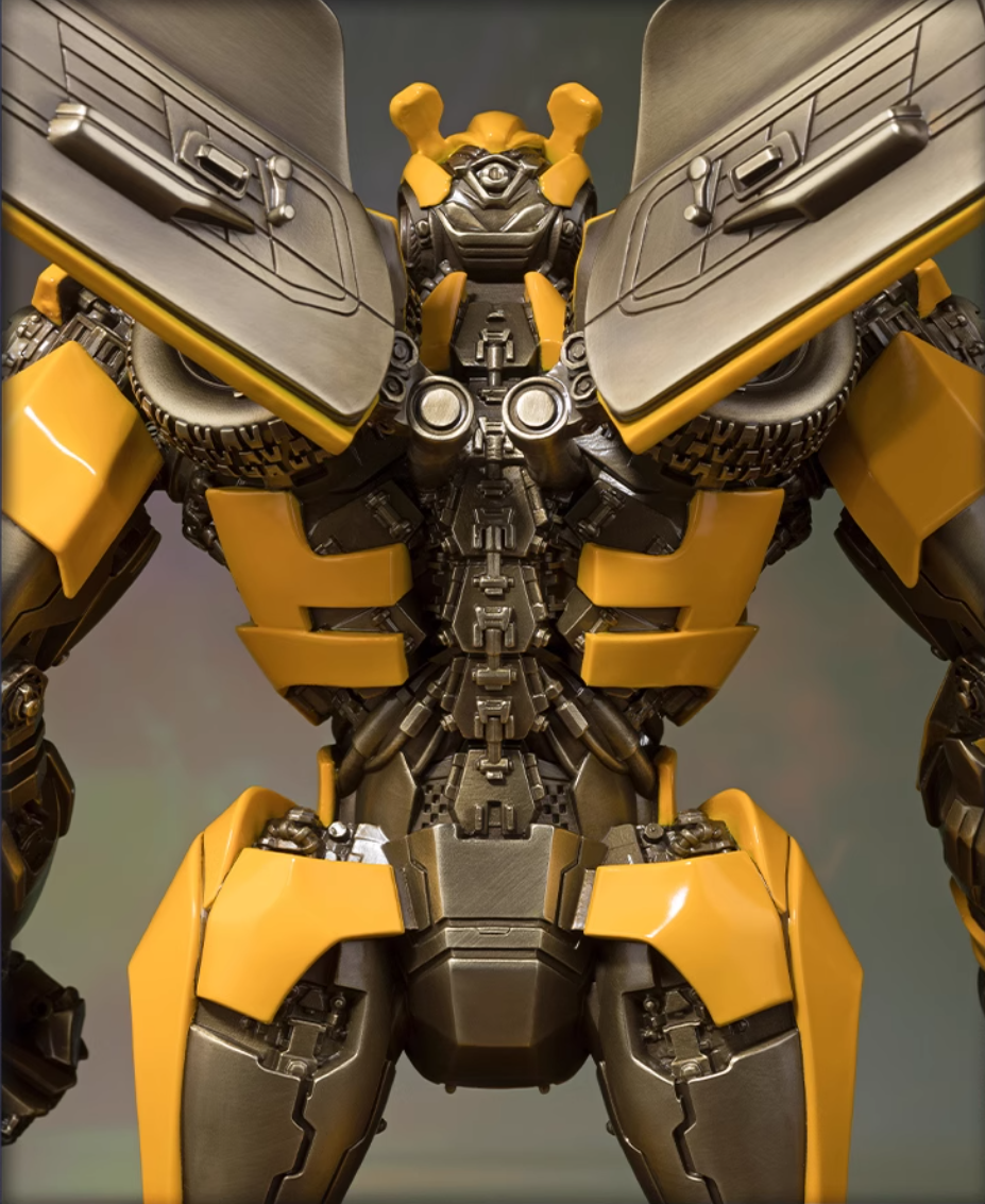 TONGSHIFU Bumblebee Brass Statue Transformers Licensed Full Metal Limited x3999(7kg)