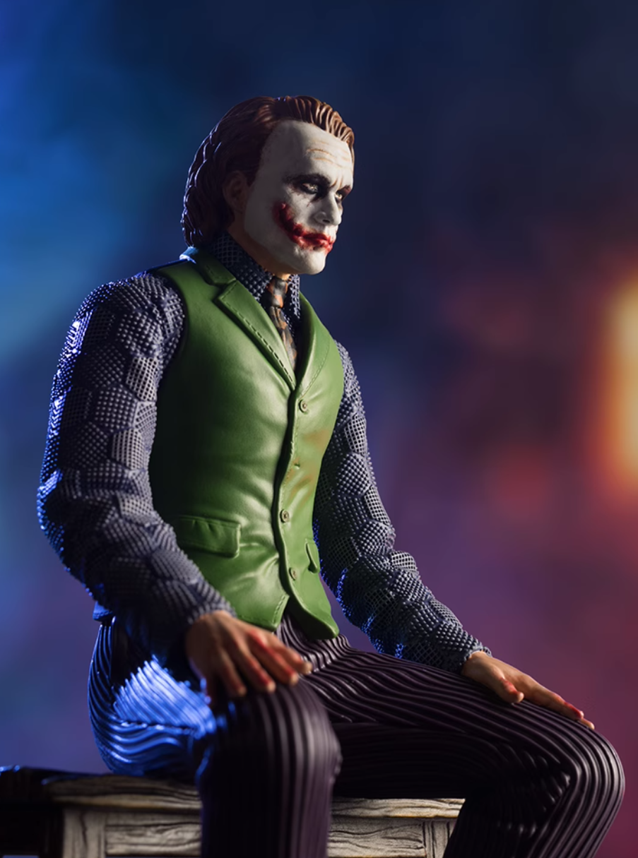 TONGSHIFU Joker Brass Statue Heath Ledger Licensed Limited 3999pcs Full Metal