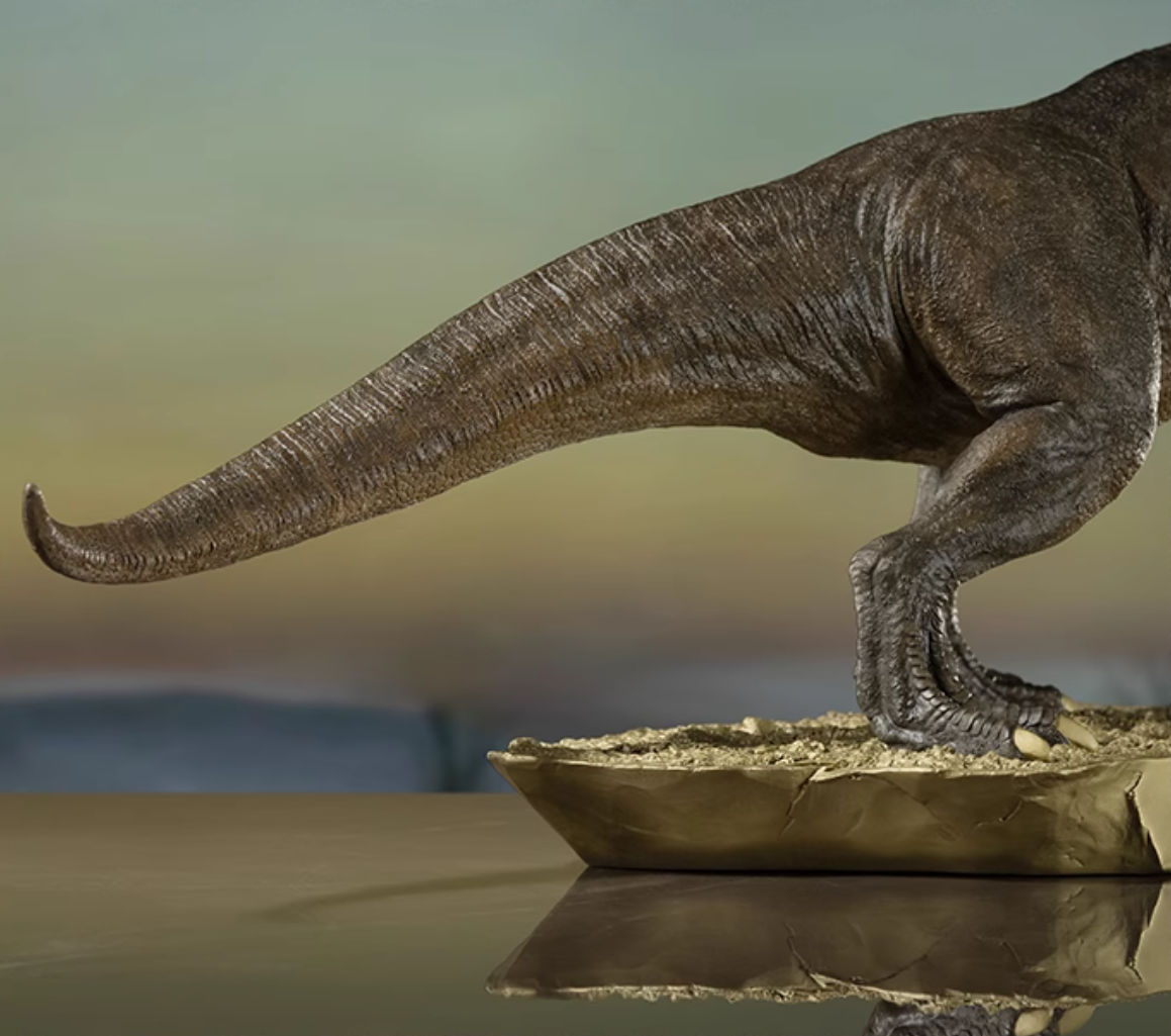 TONGSHIFU T-Rex Brass Statue Jurassic World Full Metal Limited Edition 500pcs NO.310