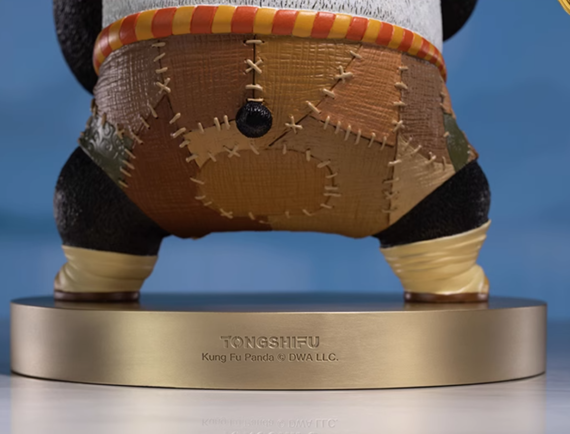 TONGSHIFU Kung Fu Panda Po Brass Statue DreamWorks Licensed Full Metal x3000