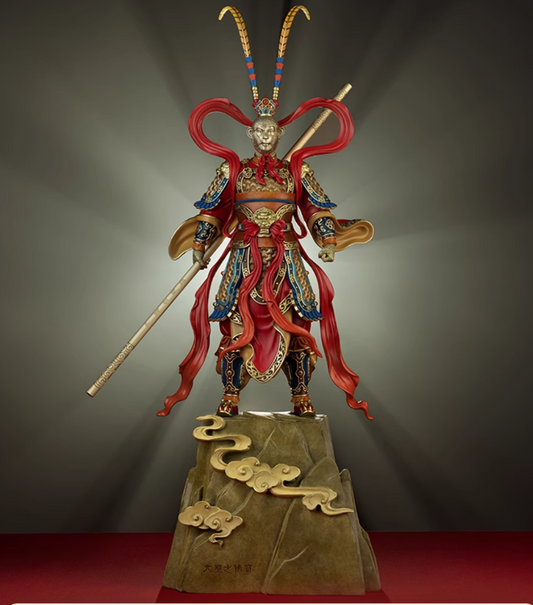 TONGSHIFU Monkey King Brass Statue Legendary Sun Wukong Full Metal x66666