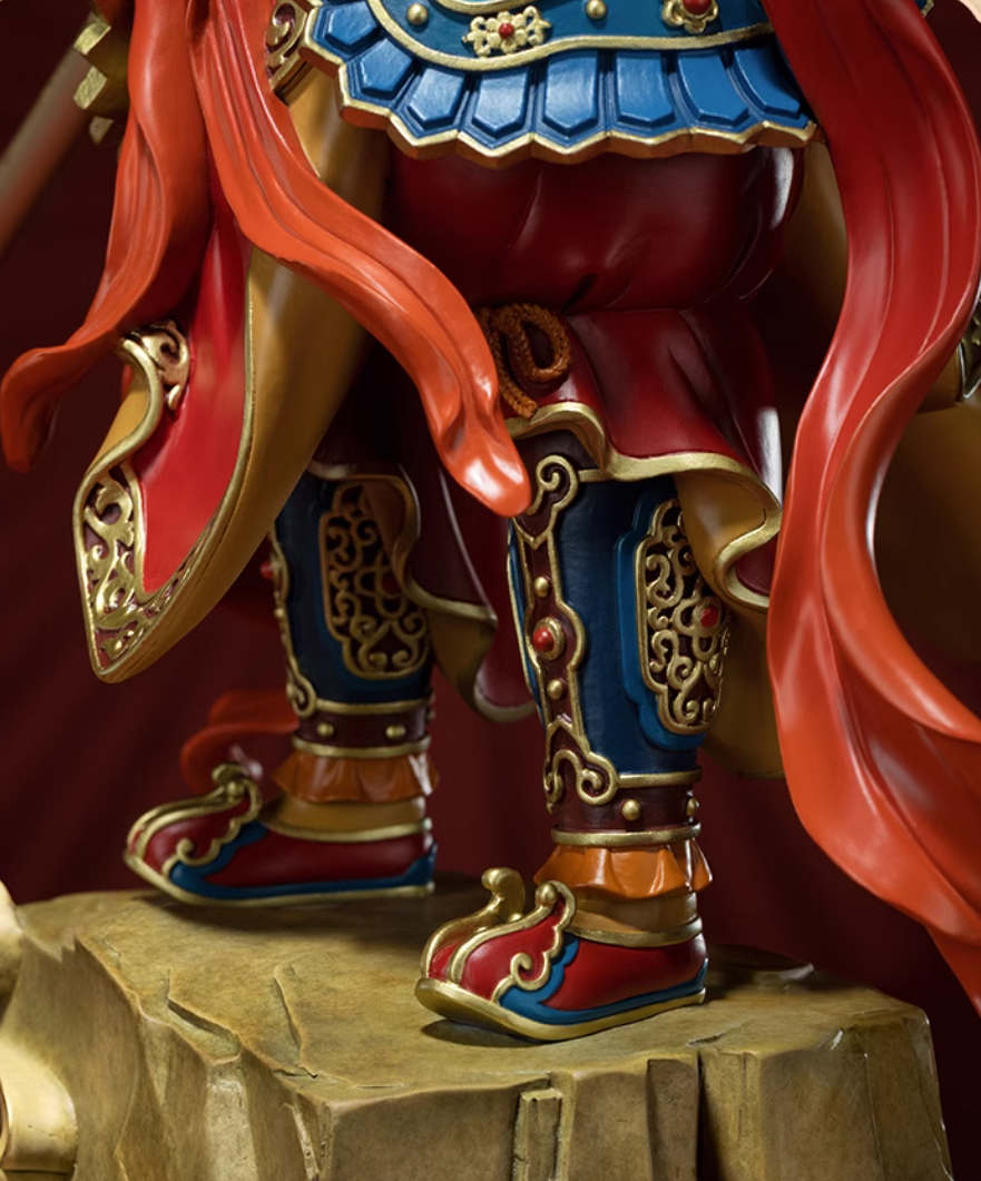 Statua in ottone del Re Scimmia TONGSHIFU, leggendario Sun Wukong, interamente in metallo x66666