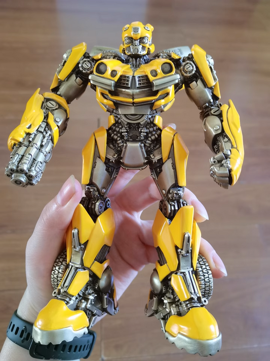 TONGSHIFU Bumblebee Mini Brass Statue Transformers Full Metal Limited x9999(1.4kg)