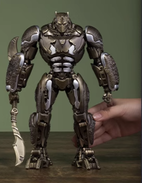 Statua in ottone primordiale TONGSHIFU Transformers Full Metal Limited x9999 (2,7 kg)