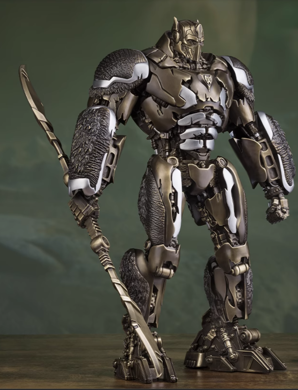Statua in ottone primordiale TONGSHIFU Transformers Full Metal Limited x9999 (2,7 kg)