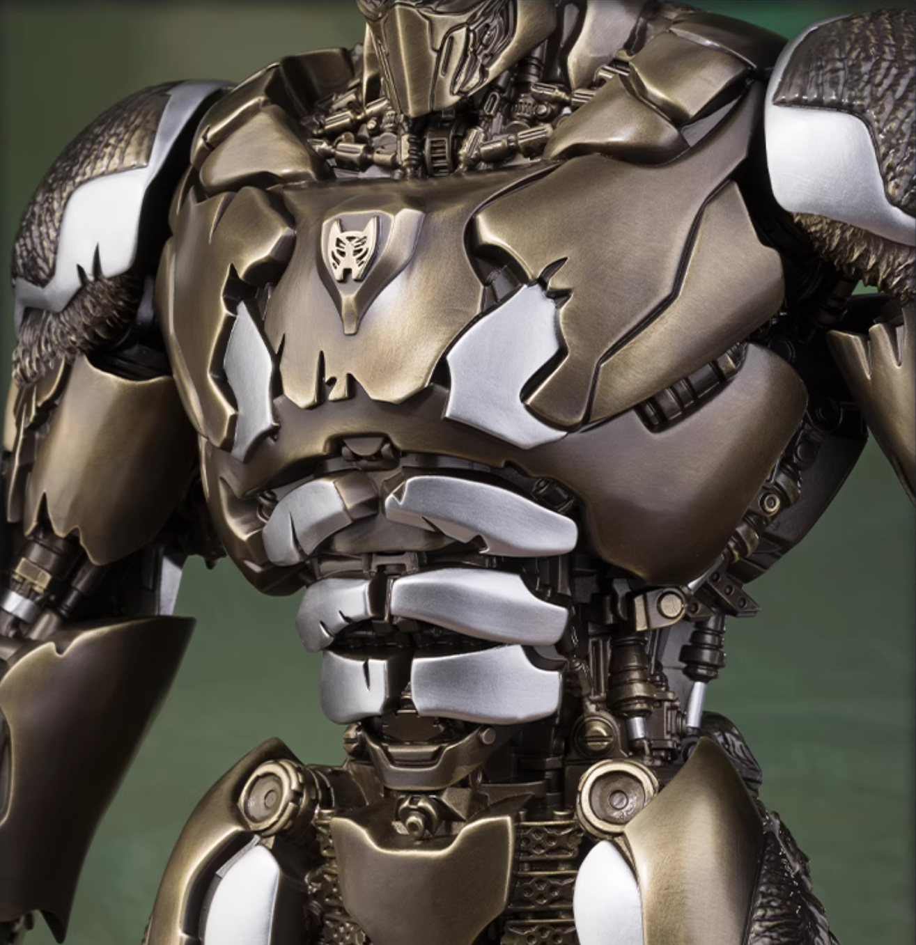 Statua in ottone primordiale TONGSHIFU Transformers Full Metal Limited x9999 (2,7 kg)
