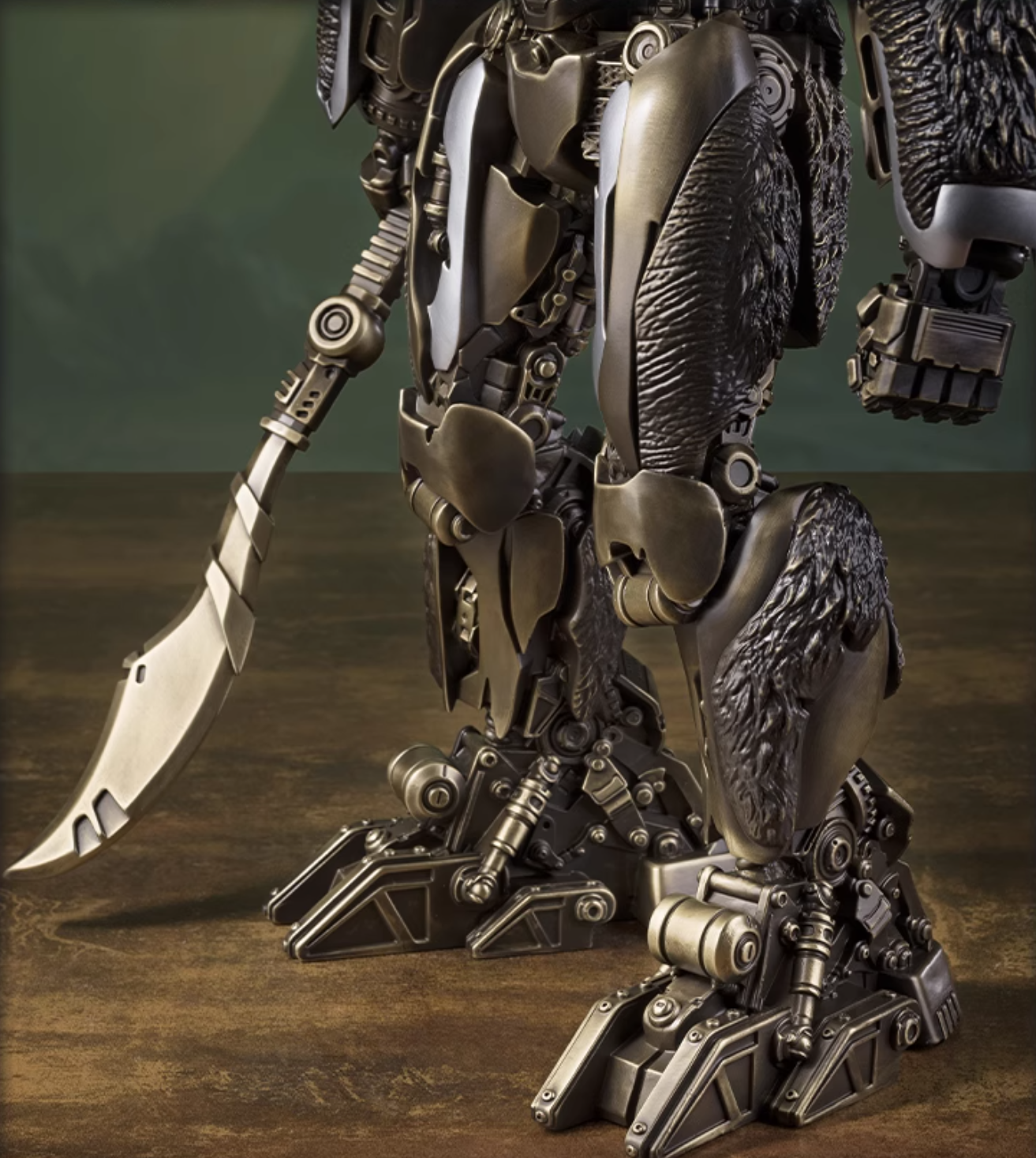 Statua in ottone primordiale TONGSHIFU Transformers Full Metal Limited x9999 (2,7 kg)