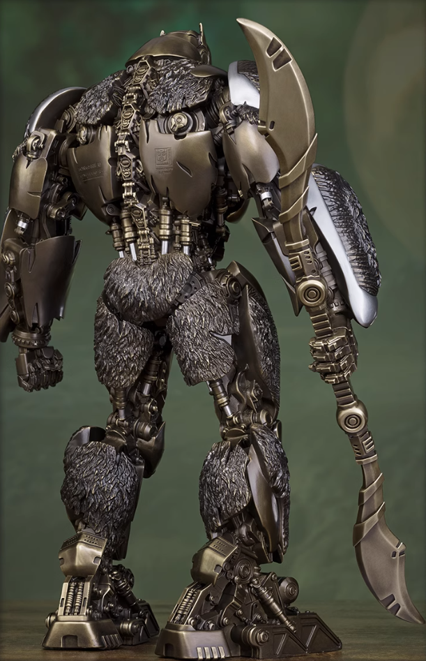 Statua in ottone primordiale TONGSHIFU Transformers Full Metal Limited x9999 (2,7 kg)