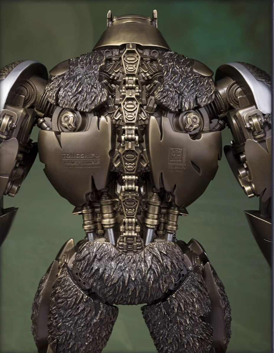 Statua in ottone primordiale TONGSHIFU Transformers Full Metal Limited x9999 (2,7 kg)