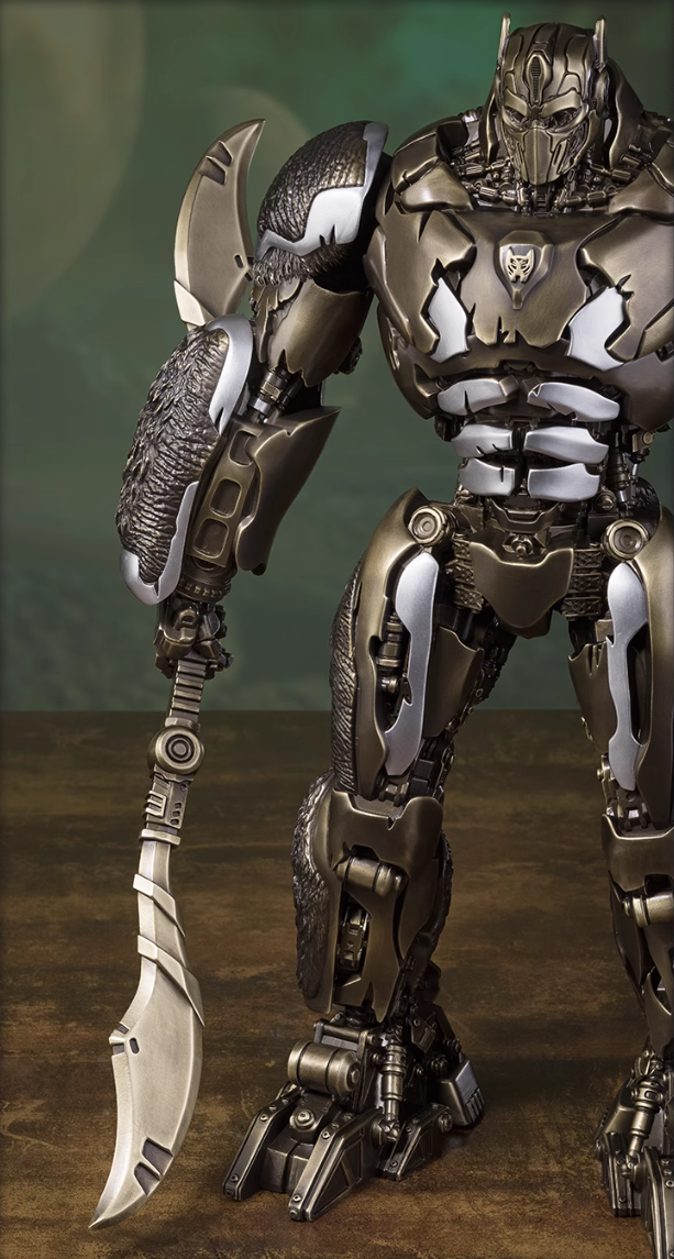 Statua in ottone primordiale TONGSHIFU Transformers Full Metal Limited x9999 (2,7 kg)