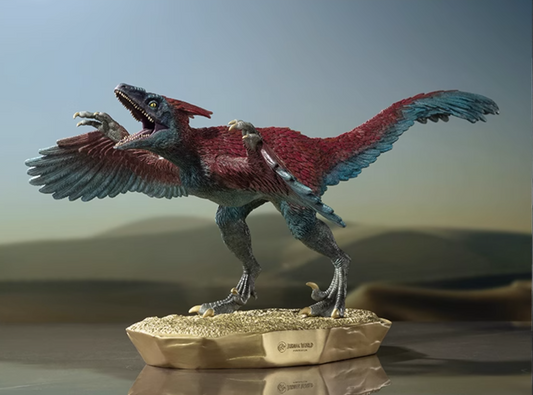 TONGSHIFU Pyroraptor Statue Jurassic World Brass Model Limited x999 (4.2kg)