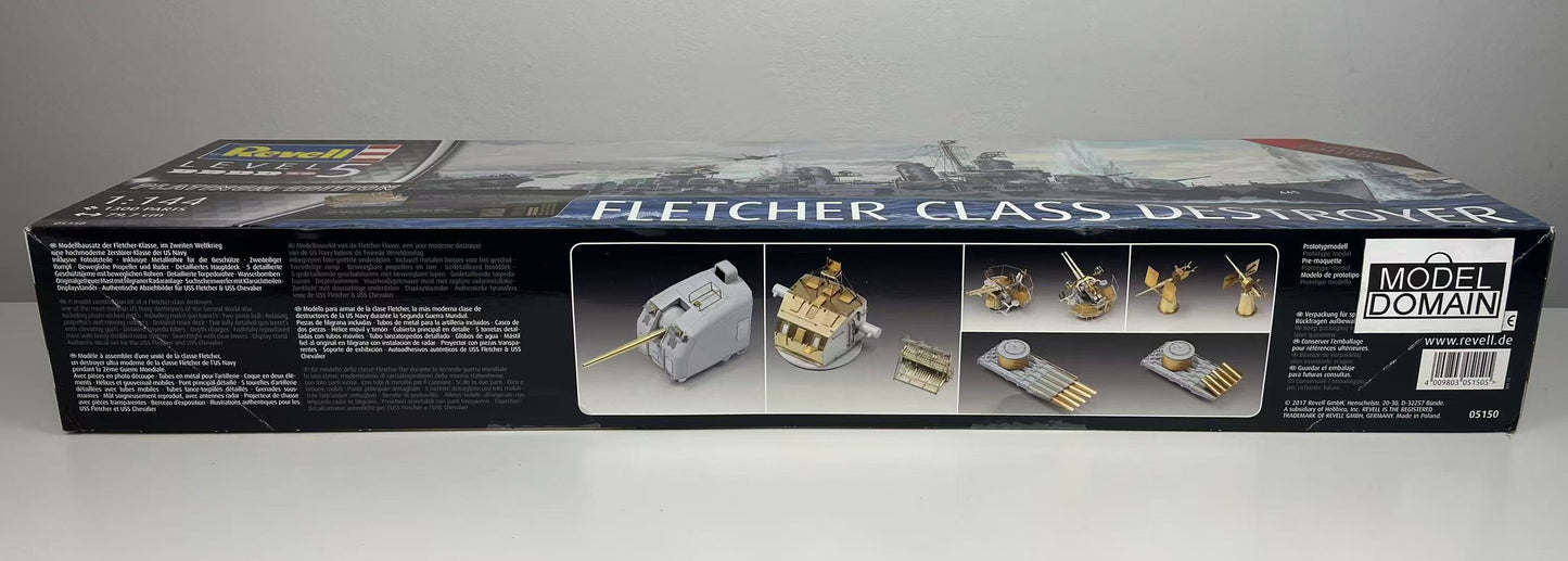 Revell 1/144 Fletcher Class Destroyer 05150 Platinum Limited x1 In Stock
