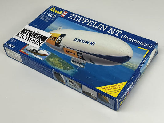 Revell 1/200 Zeppelin NT Airship Model Kit 04820 CAT Livery Opened Used