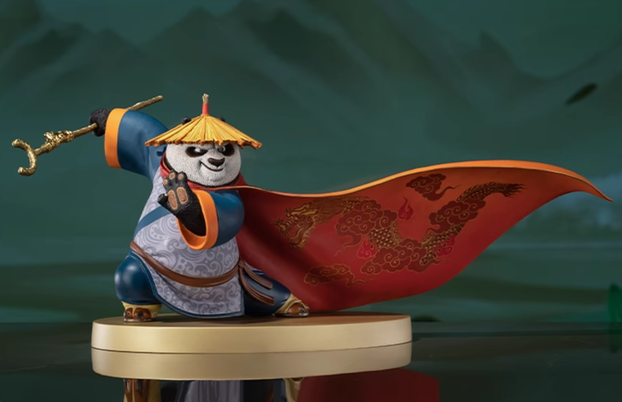 TONGSHIFU 9kg Kung Fu Panda Dragon Cloak Limited Edition x1 Unique Piece