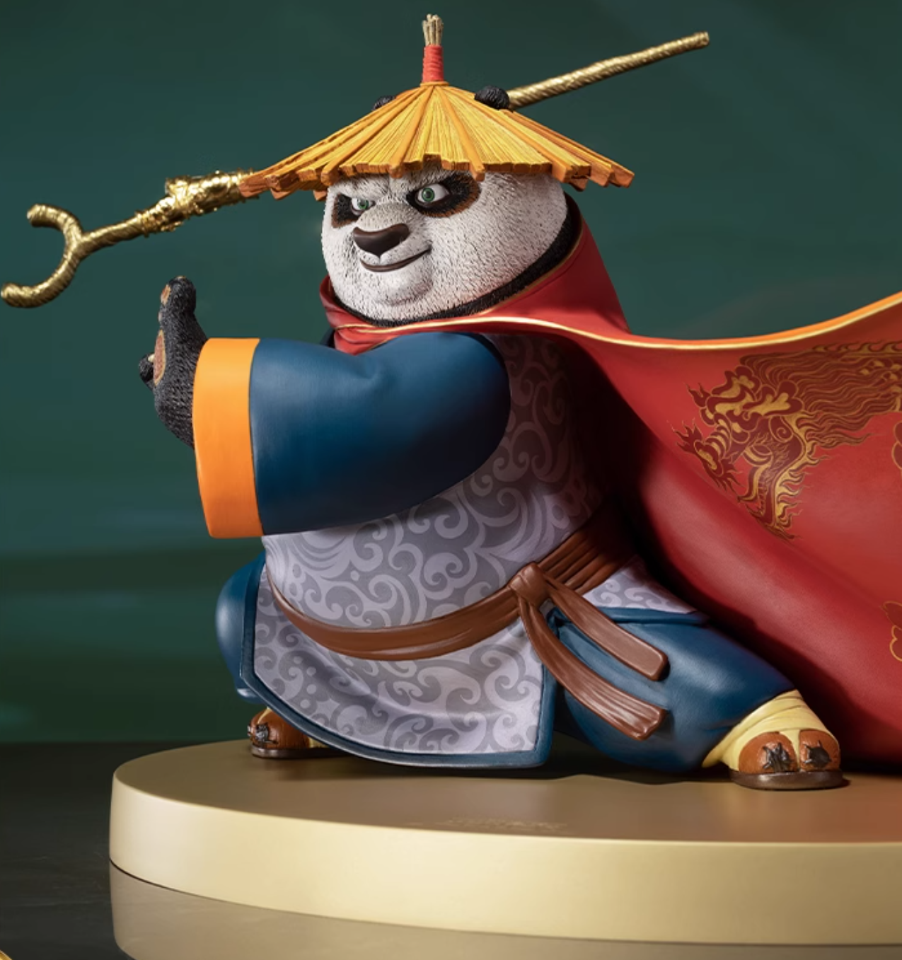 TONGSHIFU 9kg Kung Fu Panda Dragon Cloak Limited Edition x1 Unique Piece