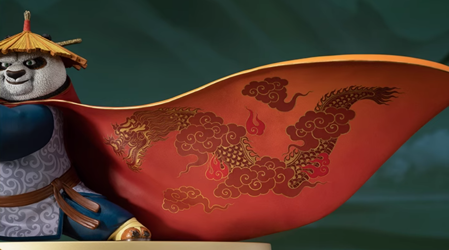 TONGSHIFU 9kg Kung Fu Panda Dragon Cloak Limited Edition x1 Unique Piece