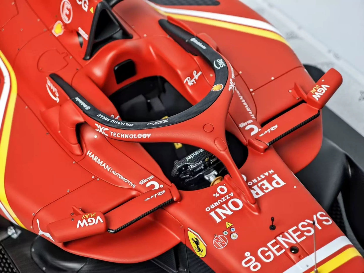 Amalgam 1/8 Ferrari SF-24 Formula 1 Resin Model – Charles Leclerc