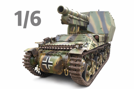 1/6 Sd.Kfz.135 Hummel 15cm Self-Propelled Howitzer Model