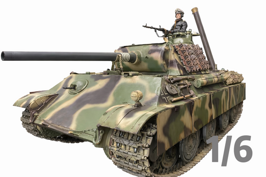 1/6 Scale WWII German Panther Ausf.G Full-Interior Display Model