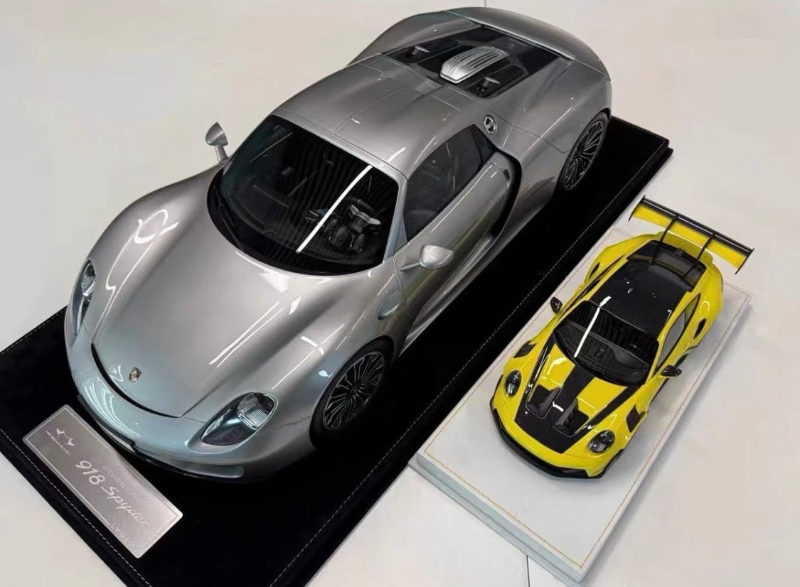 HH Model 1/8 Porsche 918 Spyder Resin Model
