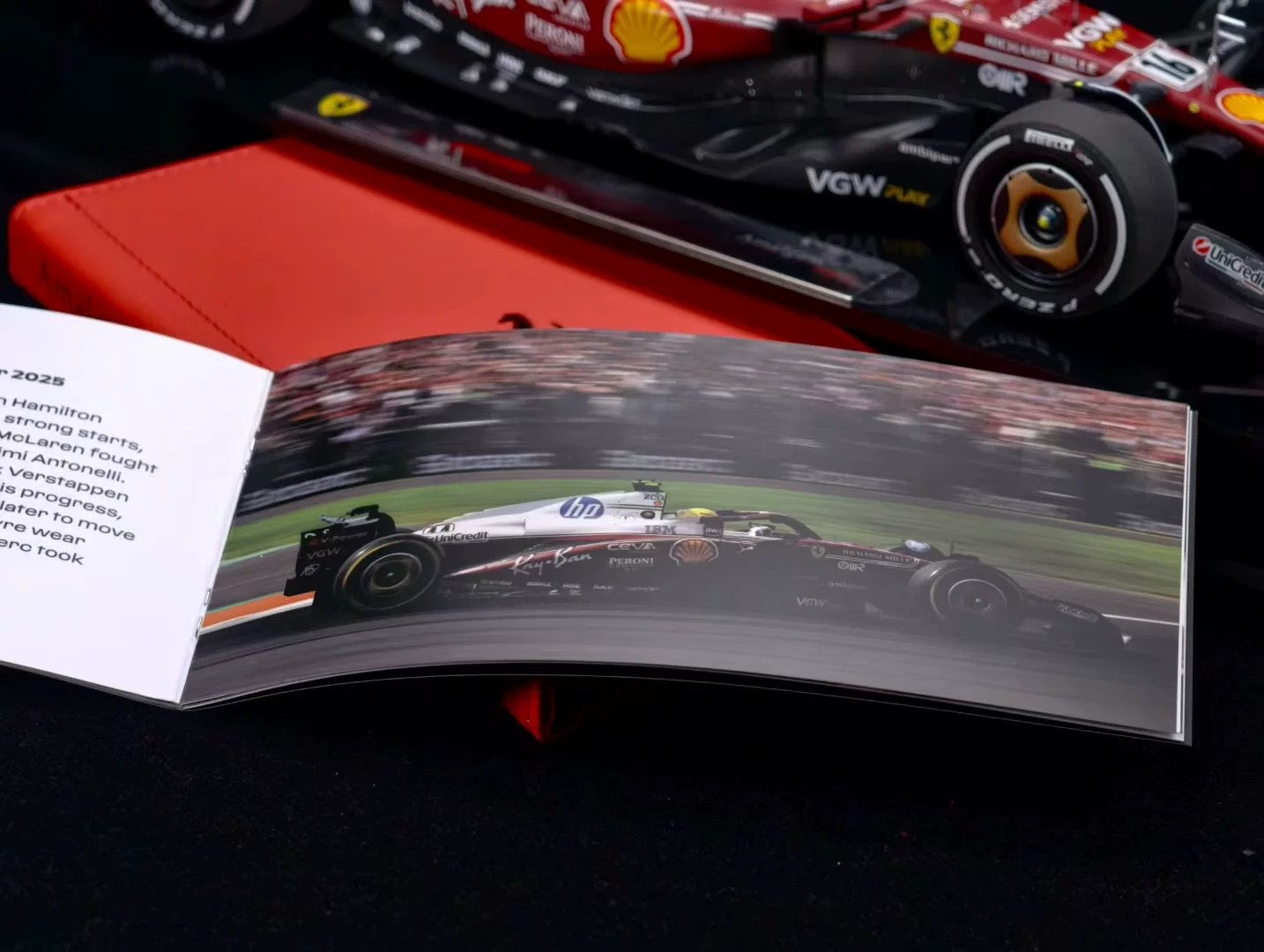 Amalgam 1/18 Ferrari SF25 F1 Monaco GP No.16 Resin Model