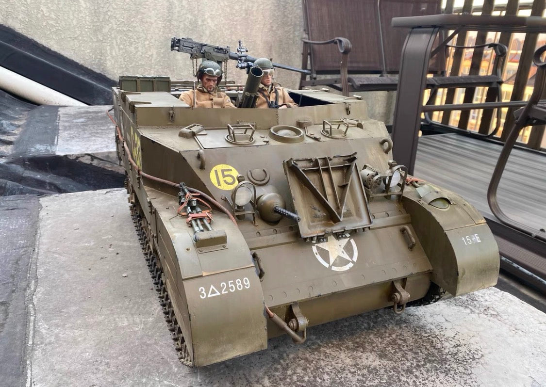 1/6 Scale US Army T29 4.2 Inch Self-Propelled Mortar Display Model