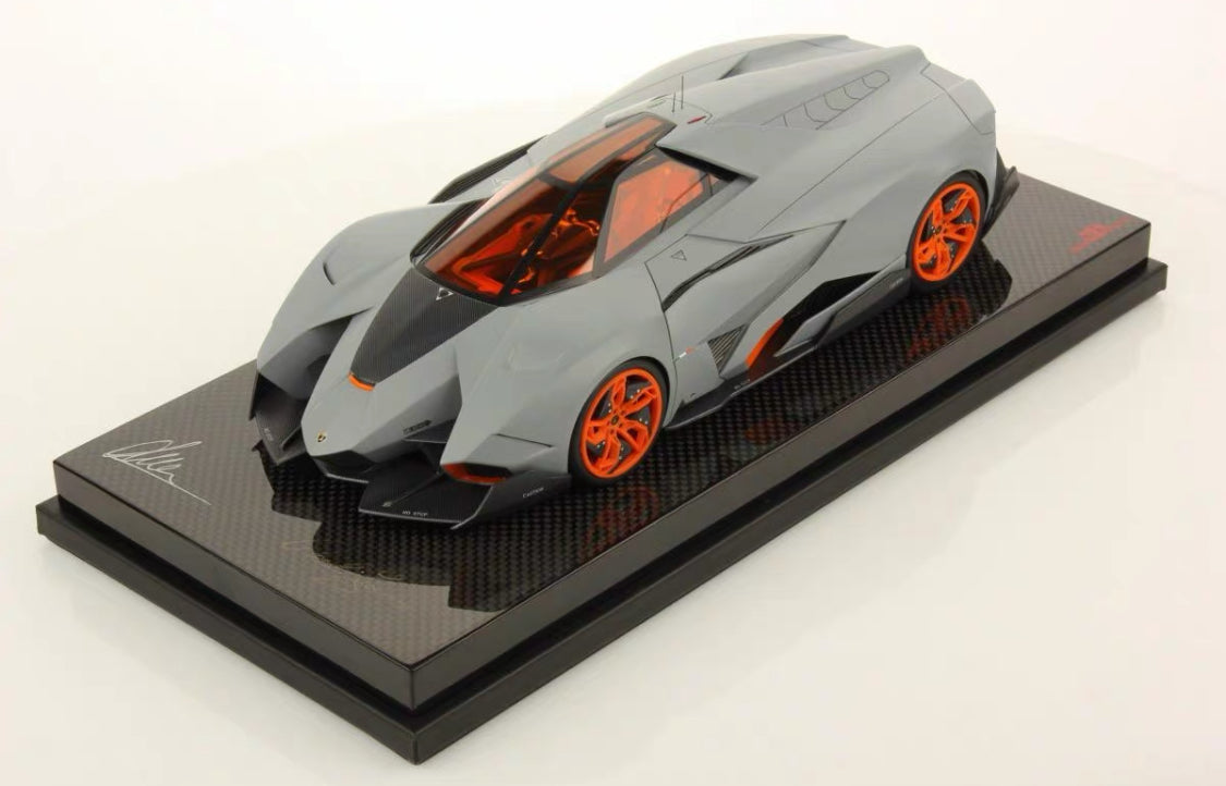 MR Collection 1/18 Lamborghini Egoista Resin Model with Carbon Base – Designer & CEO Signature Edition