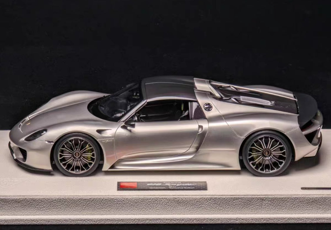 Make Up 1/18 Porsche 918 Spyder GD Custom Edition EML045GD – Limited 30 pcs